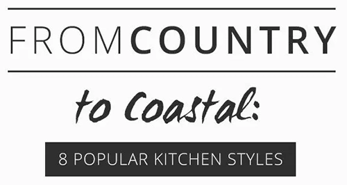 From Country To Coastal: 8 Popular Kitchen Styles 